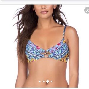 Nanette lepore Woodstock bralette top Sz S